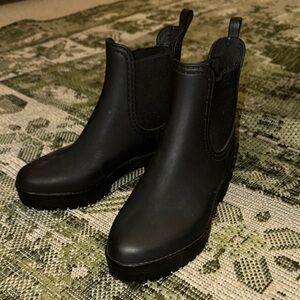 Jeffrey Campbell Black Winter & Rain Boots